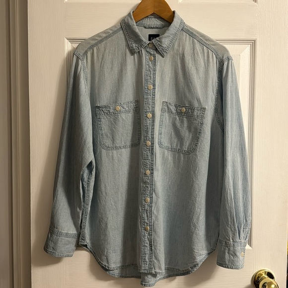 Gap oversized denim shirt - Picture 1 of 6